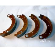 Колодка тормозная задняя Волга (длин.) (в упак. g-PART)